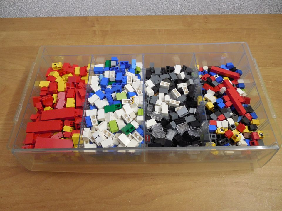 LEGO Teile Sammlung, sortiert inkl. Boxen, 14,6 Kg in Waltershausen
