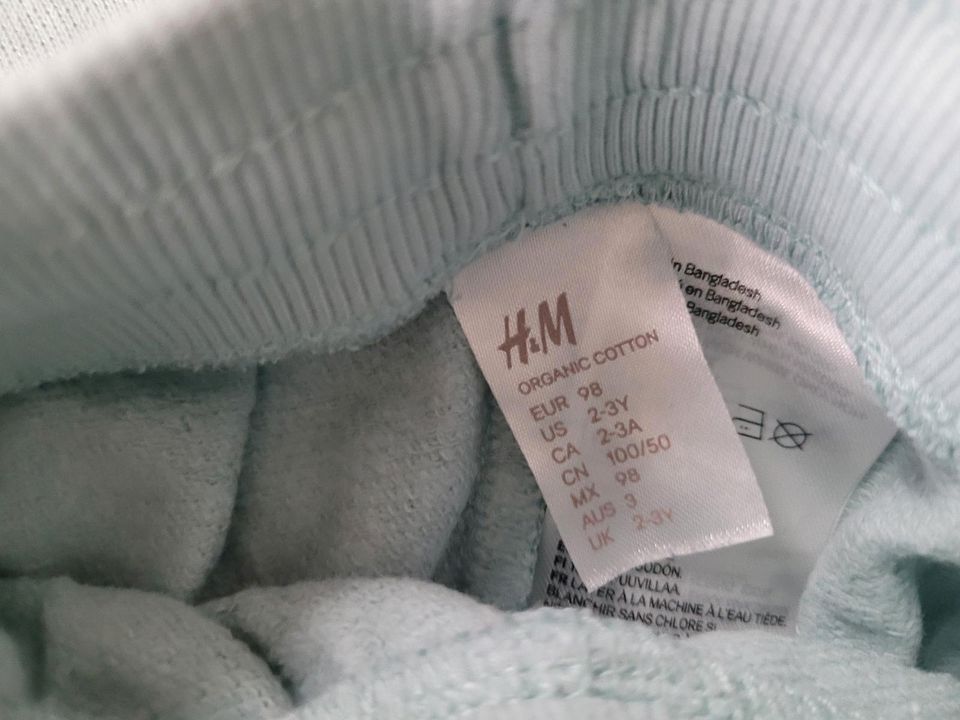 Set H&M Gr. 98 leichtes Mint in Reutlingen