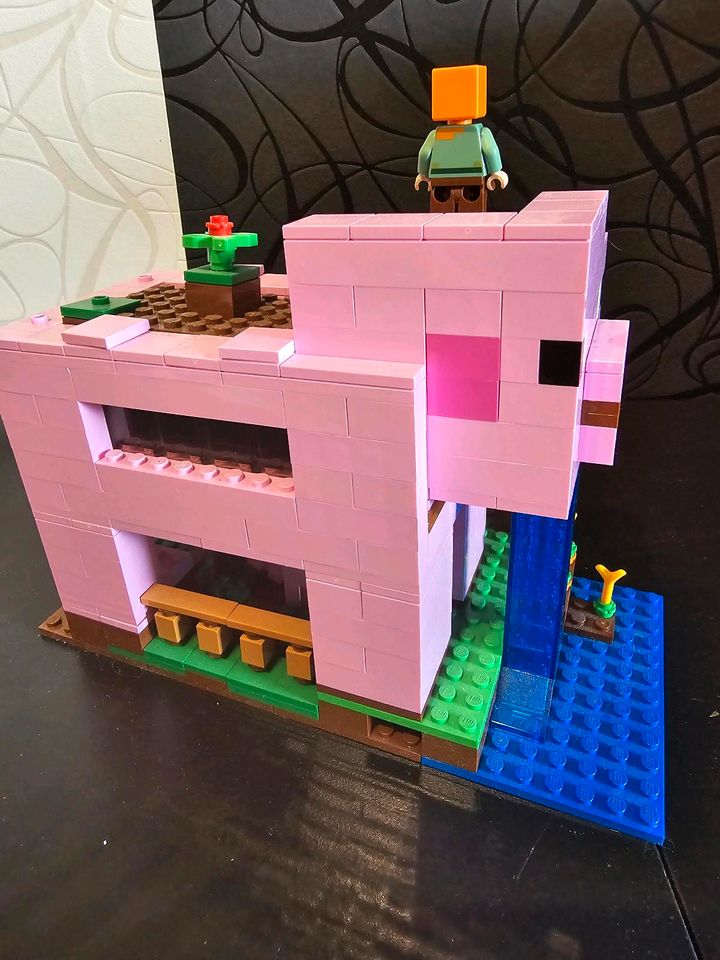 Lego 21170 Minecraft schweinehaus neuwertig in Mechernich