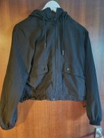 Jacke schwarz Pull and Bear techwear übergangsjacke Bochum - Bochum-Süd Vorschau