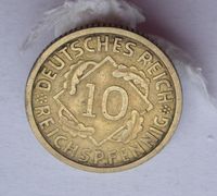 WEIMARER REPUBLIK 10 Reichspfennig 1935 F Nordrhein-Westfalen - Wesel Vorschau