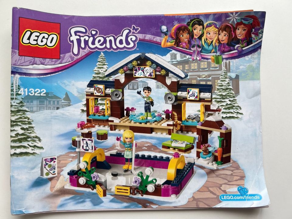 Lego Friends Eislaufplatz im Wintersportort in Oelsnitz / Vogtland