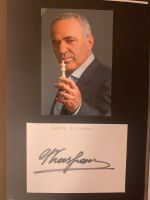 Schach Legende Garri Kasparow: handsignierte Briefkarte mit Bild München - Trudering-Riem Vorschau