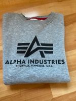 Sweatshirt Hoodie von Alpha Industries grau Gr. S Hessen - Oestrich-Winkel Vorschau