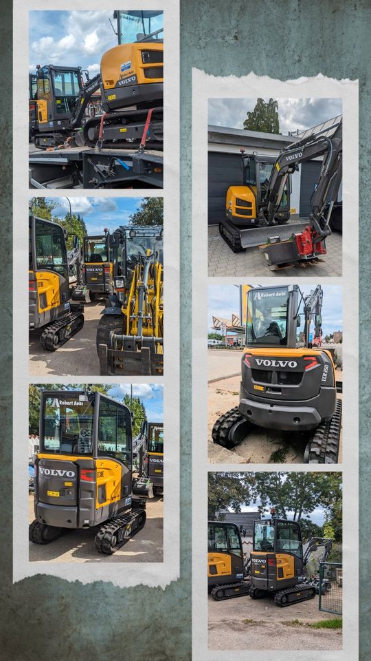 Minibagger Volvo EC 20E 2t  Schnellwechsler MIETEN in Pfaffenhofen a. d. Roth