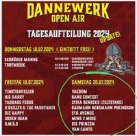 3 Dannewerk Open Air Tagestickets  für Samstag, 20.7.24 Schleswig-Holstein - Kappeln Vorschau