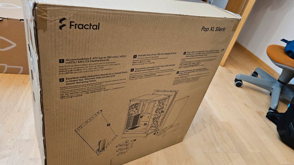 Fractal Pop XL Silent PC Gehäuse MIT eingebauter Arctic 280er AIO in Buchloe