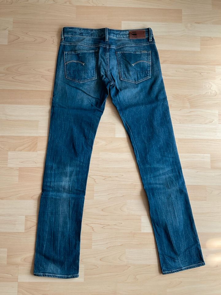 Jeans von G-Star Raw 3301, Größe: 29/32, blau, wie neu in Petersberg