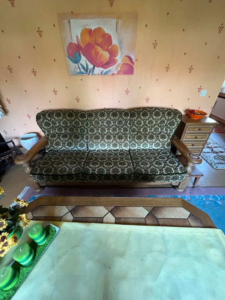 Biedermann Couch und zwei Sessel in Weingarten