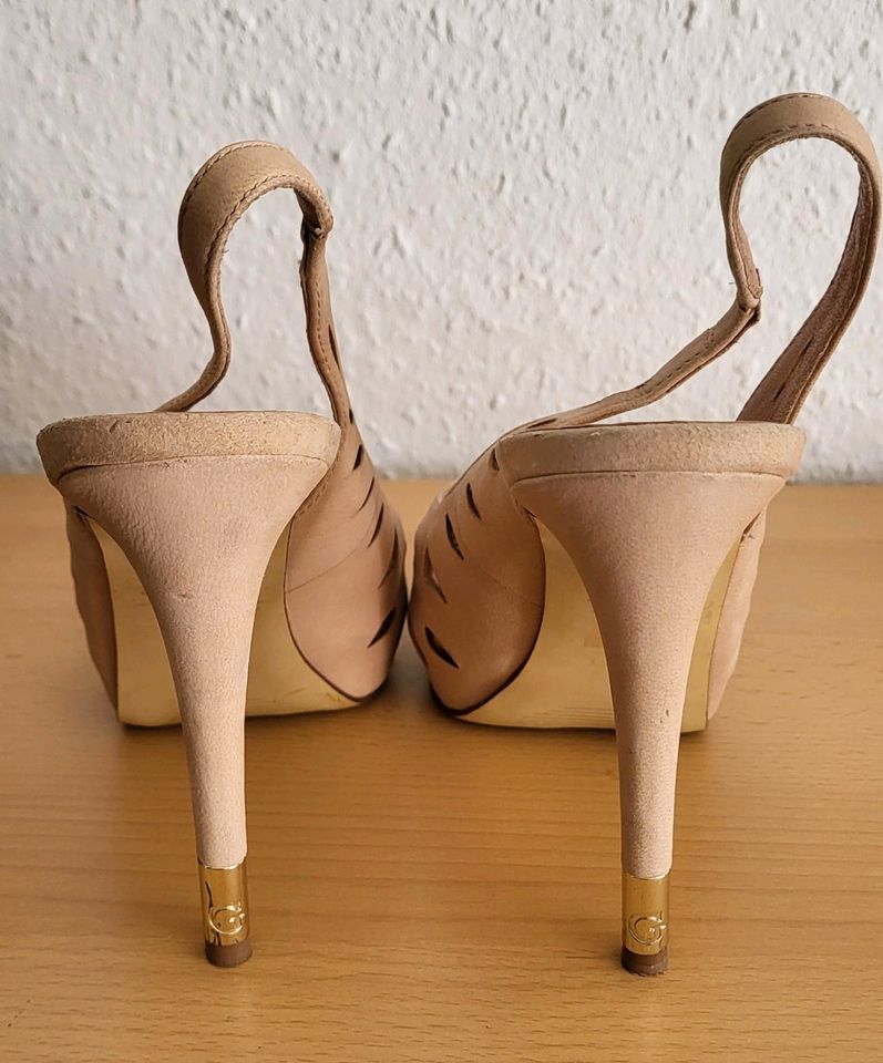 Guess High heels Sandalette nude Stiletto Absatz 12 cm Gr. 36 in Sonthofen