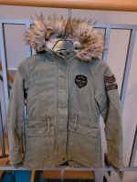 Warmer Winterparka in khaki Bayern - Johannesberg Vorschau