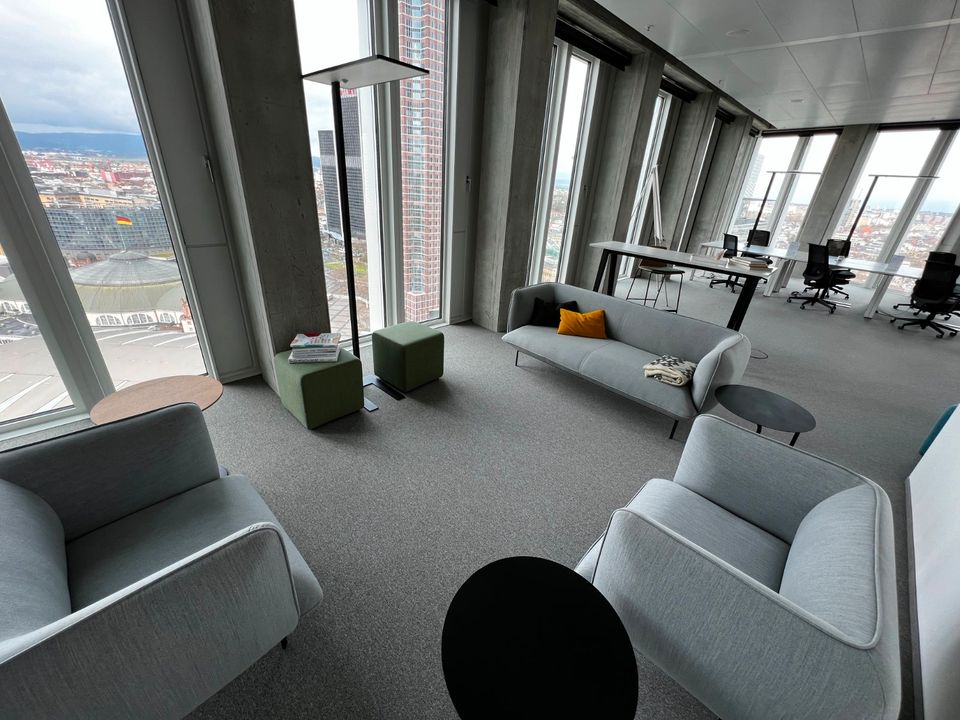 301 sqm Open-Space-Bü‎ro in Spaces Tower One in Frankfurt am Main