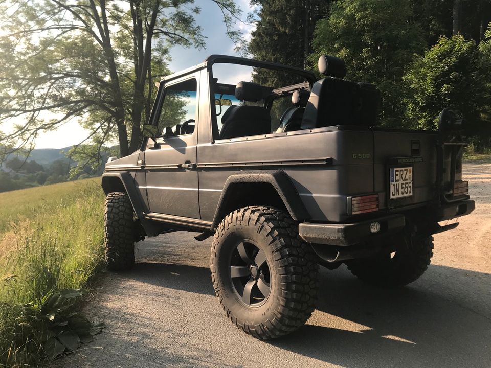 Mercedes G 500 Cabrio in Breitenbrunn