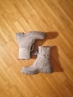 Graue Boots/Stiefel von Dockers - Gr. 38 Leipzig - Kleinzschocher Vorschau