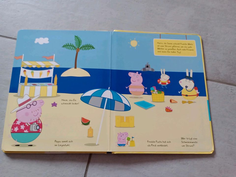 Peppa Pig Magnet-Spiel-Buch in Waghäusel