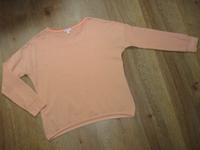 STREET ONE ⭐️ LANGARM-SHIRT Longsleeve 42/L Struktur-Optik orange Niedersachsen - Hinte Vorschau