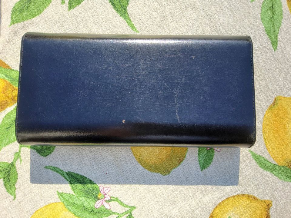 Vintage Schmucktasche,  Reiseschmucktasche Leder schwarz in Essen