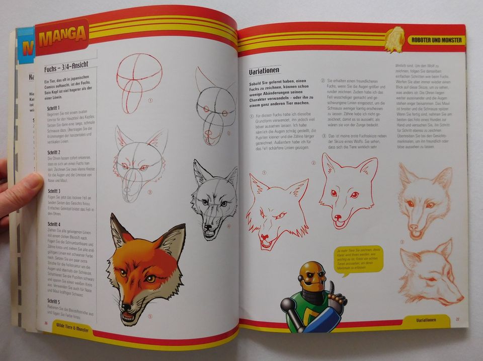 Peter Gray Zeichnen und gestalten Manga Roboter und Monster Buch in Bonn