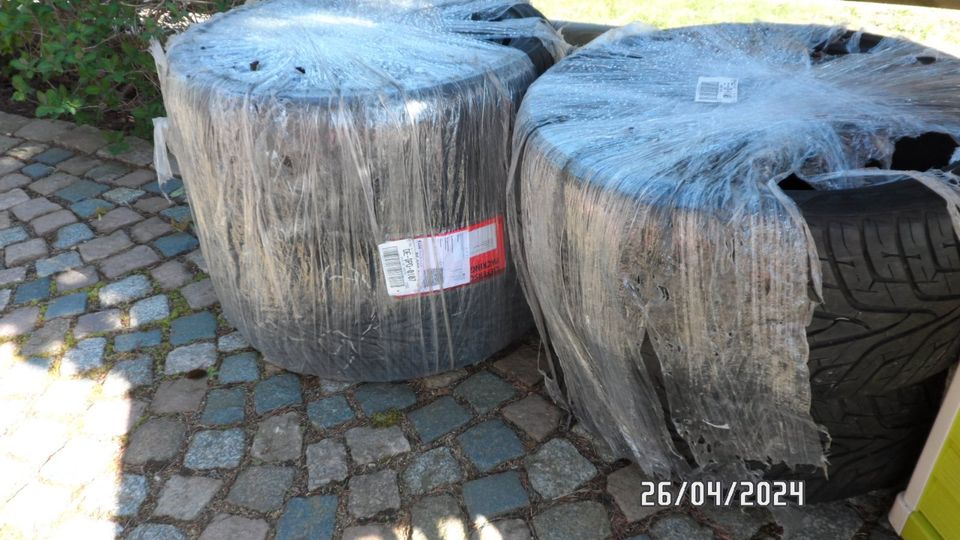 4x Hankook Reifen gebraucht / 285/35R22 102W / DOT0818 in Treuen