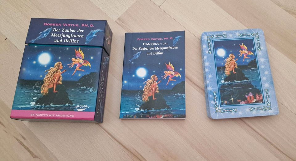 Der Zauber der Meerjungfrauen und Delfine: 44 Orakel Karten in Stuttgart