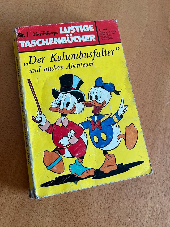 Disneys Lustige Taschenbücher (LTB), Band 1/Nr.1 von 1981 in Köln