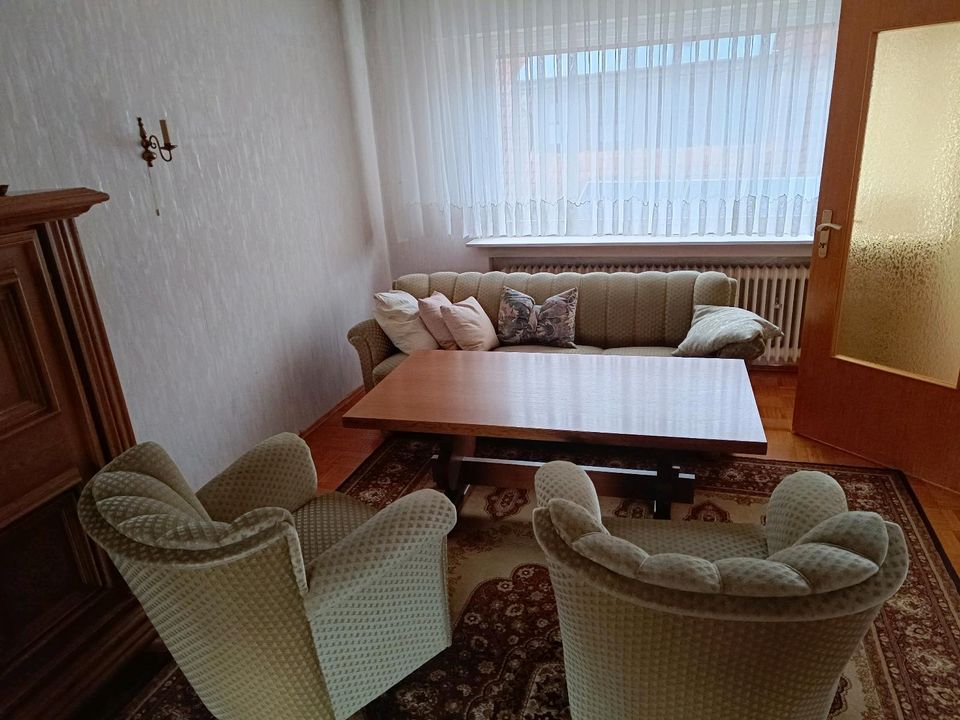 Retro Couch inkl. Tisch und Sessel in Alzenau