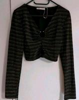 Pull & Bear Oberteil Gr.M/38 Langarm Crop Oberteil Glitzer Top Nürnberg (Mittelfr) - Südoststadt Vorschau