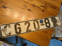 DDR Nummernschild Mecklenburg-Vorpommern - Gützkow Vorschau