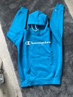 Hoodie v. Champion, blau weiß Gr S, neuwertig, Kapuzenpulli Baden-Württemberg - Mudau Vorschau