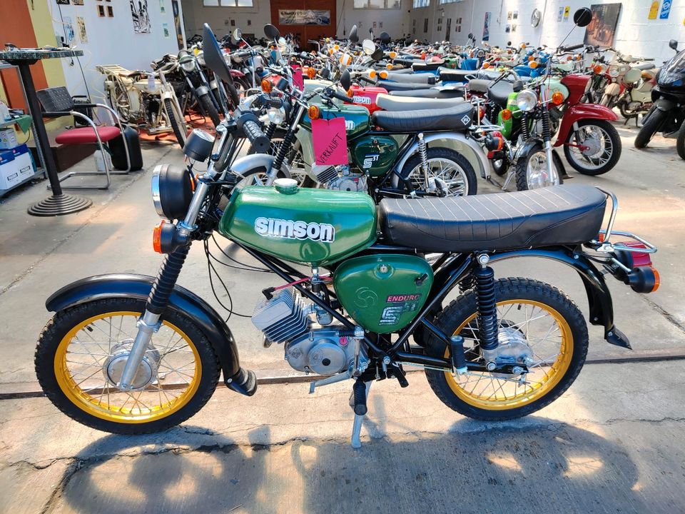 Simson S51 4-gang Enduro Nr.: A1300 Standort Weinböhla in Weinböhla