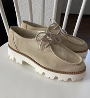 Paul Green Schnürschuhe Schuhe beige weiß Gr. 7 (40,5) Bayern - Weibersbrunn Vorschau