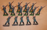 15 Zinnfiguren - Soldaten - Infanterie - Deutschland - bemalt Schleswig-Holstein - Norderstedt Vorschau