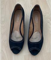 Pumps Keilabsatz - Wildleder, Blau (Gr. 42) München - Moosach Vorschau
