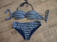 NEU Bikini Badeanzug Gr. L 40 42 blau weiß gestreift Berlin - Lichtenberg Vorschau