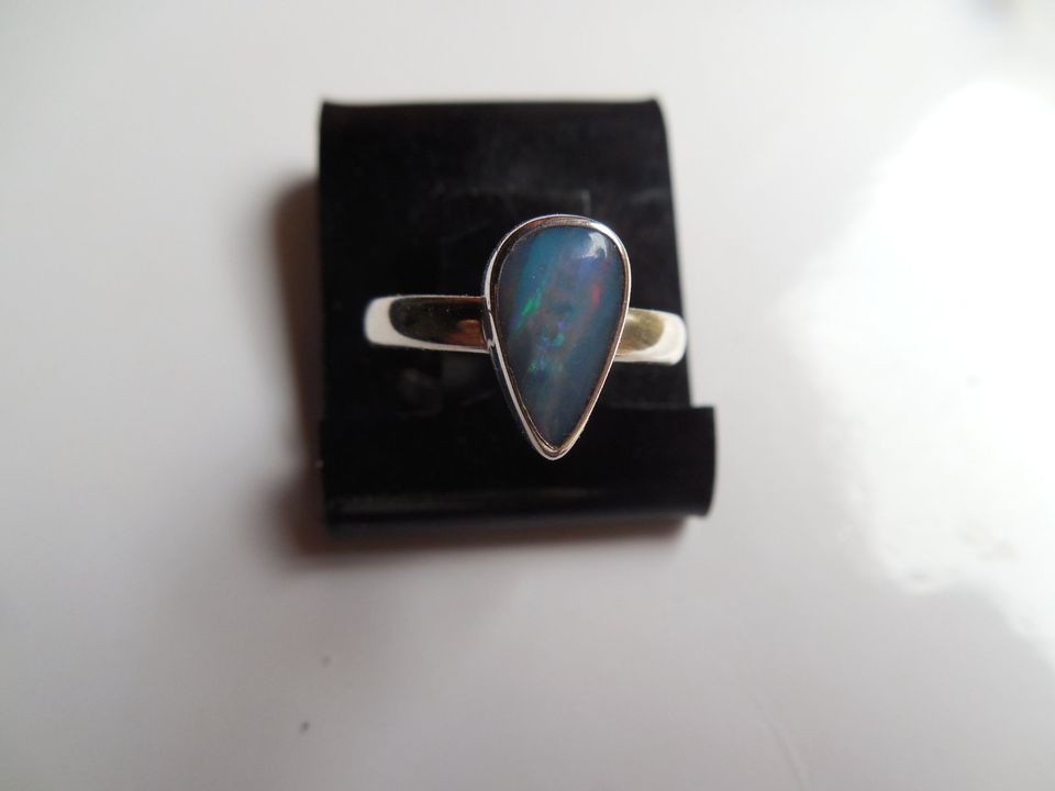 Ring Silber mit Opal, 16,7 mm #C1A13 in Köln
