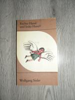 DDR Buch Rarität Ostalgie Rechte Hand und linke Hand? W. Sieler Brandenburg - Plessa Vorschau