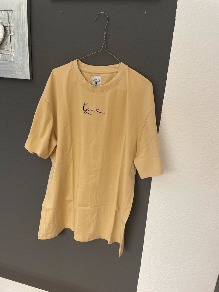 Herren T-Shirt Gr. L beige/ Camel Farben von Karl Kani in Stuttgart