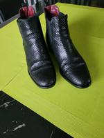 Schöne Stiefeletten in schwarz echtes Leder Hessen - Erlensee Vorschau