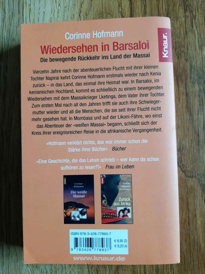 Buch Bücher die weiße Massai Band 1 2 3 Corinne Hofmann in Verl