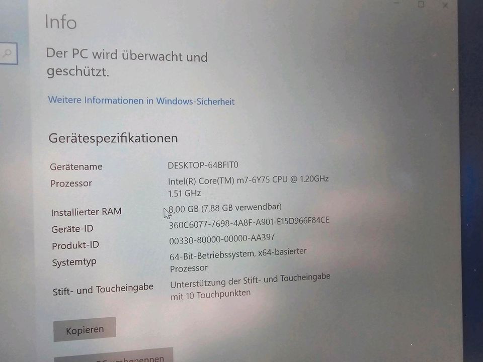 HP Elite X2 1012 G1 m7-6Y75 in Berlin