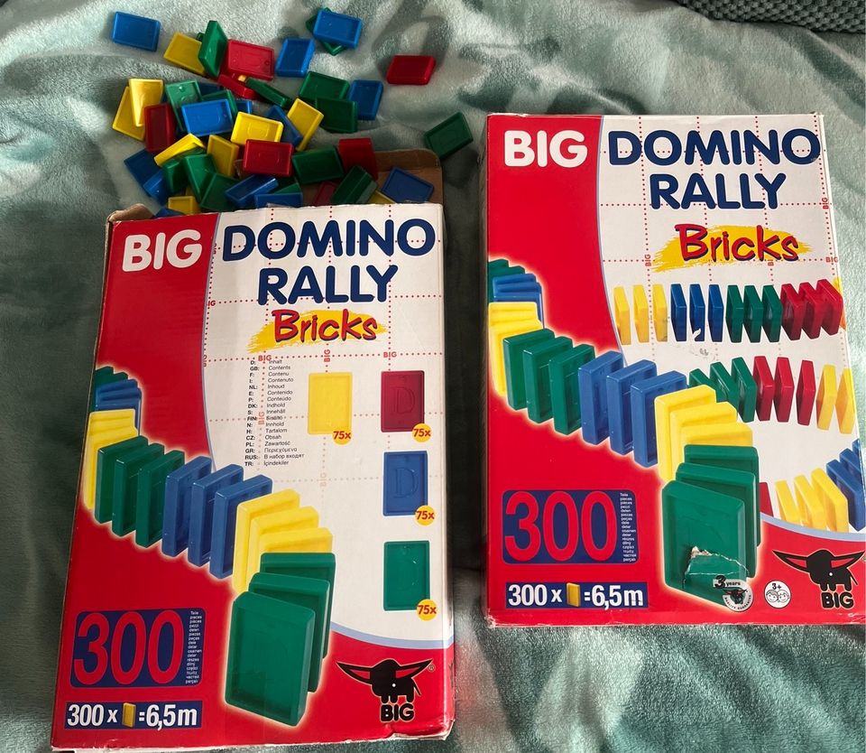 2 x BIG Domino Rally Bricks in Paderborn