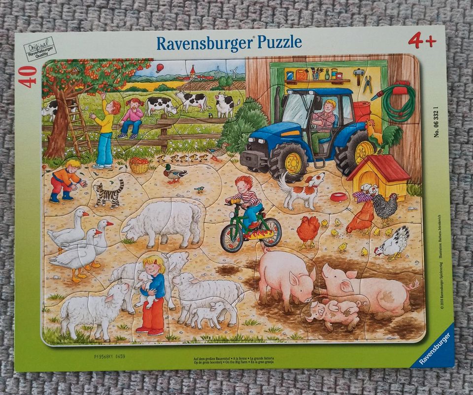 Rahmen Puzzle für Kinder ab 3 in Rötgesbüttel