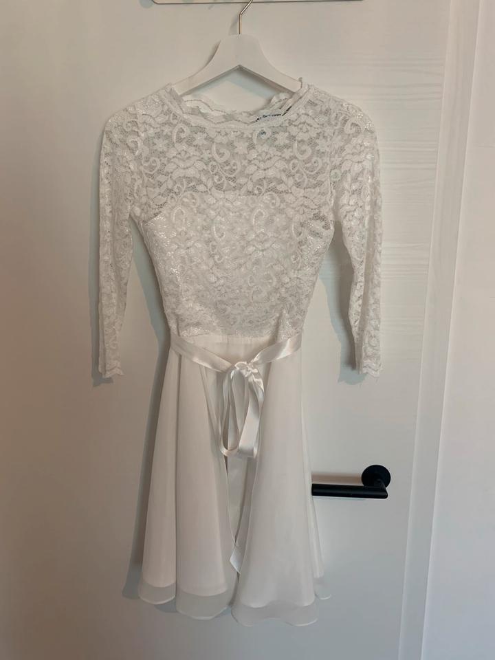 Weißes Kleid / Hochzeitskleid Gr. XS in Rott (Westerw)