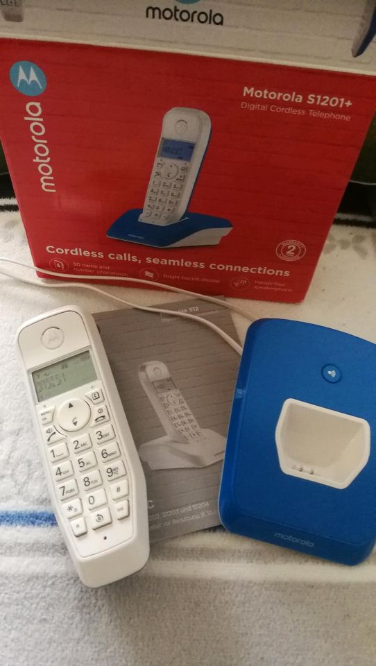 Motorola S1201+ Digital Cordless Phone in Berlin