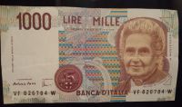 Italien - 1000 LIRE MILLE BANCA D'ITALIA - Montessori - 1990 Niedersachsen - Bissendorf Vorschau