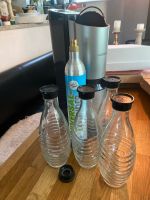 Soda Stream  Gasflasche 4 Glasflaschen Bayern - Germaringen Vorschau