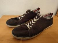 TOMMY HILFIGER Herren Stoff Turnschuh Sneaker Harlow navy blau 46 Bayern - Landshut Vorschau