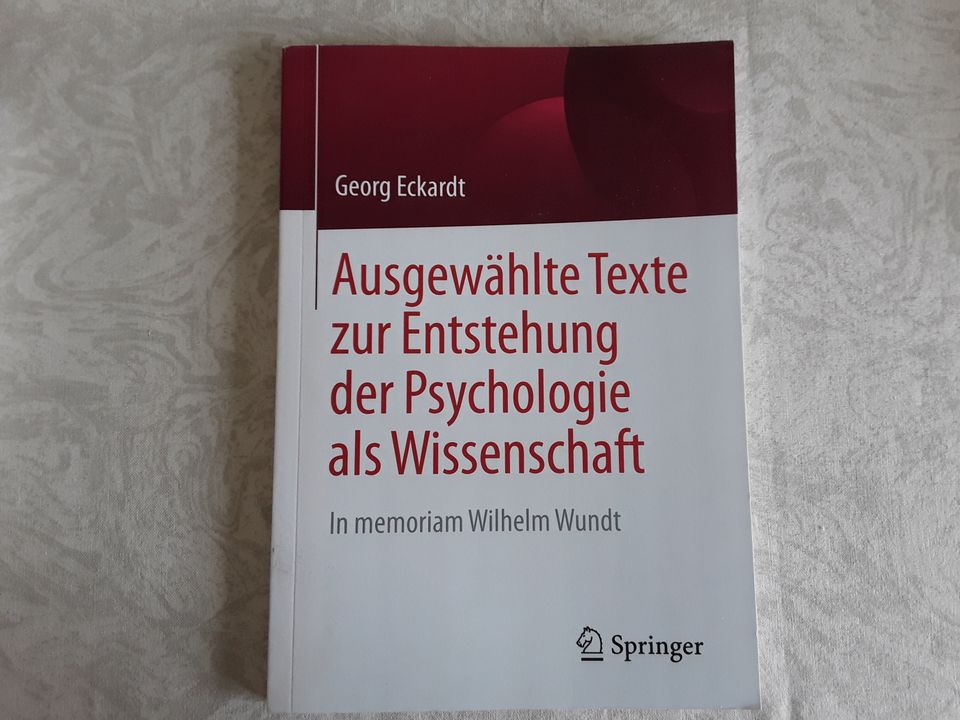 Ausgewählte Texte zur Entstehung der Psychologie als Wissenschaft in Weikersheim