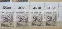 Sammlerstücke Briefmarken 1490-1990 Post Bayern - Regensburg Vorschau