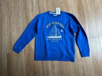 Vertbaudet Sweatshirt, blau mit Segelschiffmotiv, Gr. 158/164,neu Berlin - Zehlendorf Vorschau